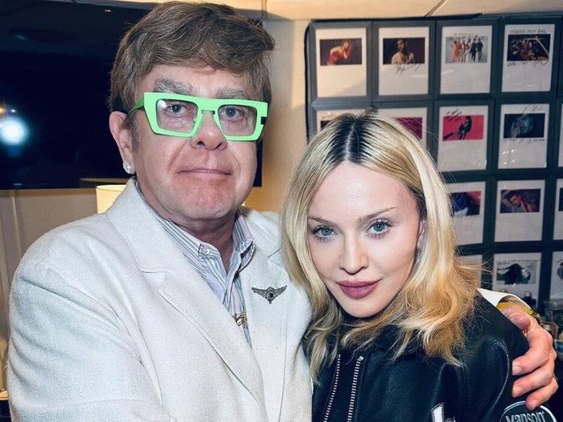 MADONNA & ELTON JOHN SE&nbsp;RÉCONCILIENT